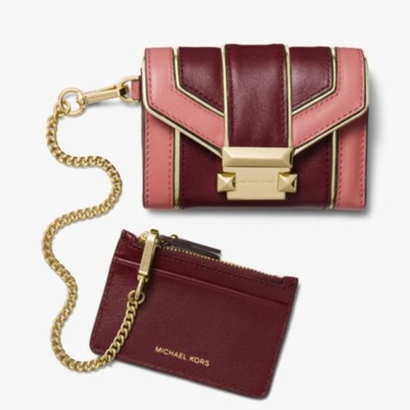 Michael Kors Handbags - Michael Kors SM Whitney Chain Wallet With CardCase